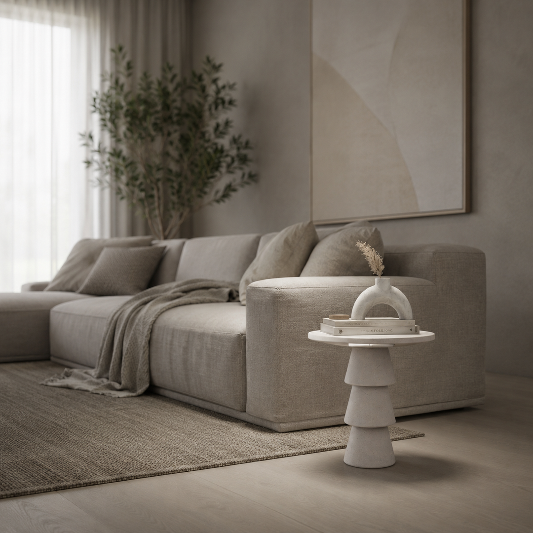 Totem End Table