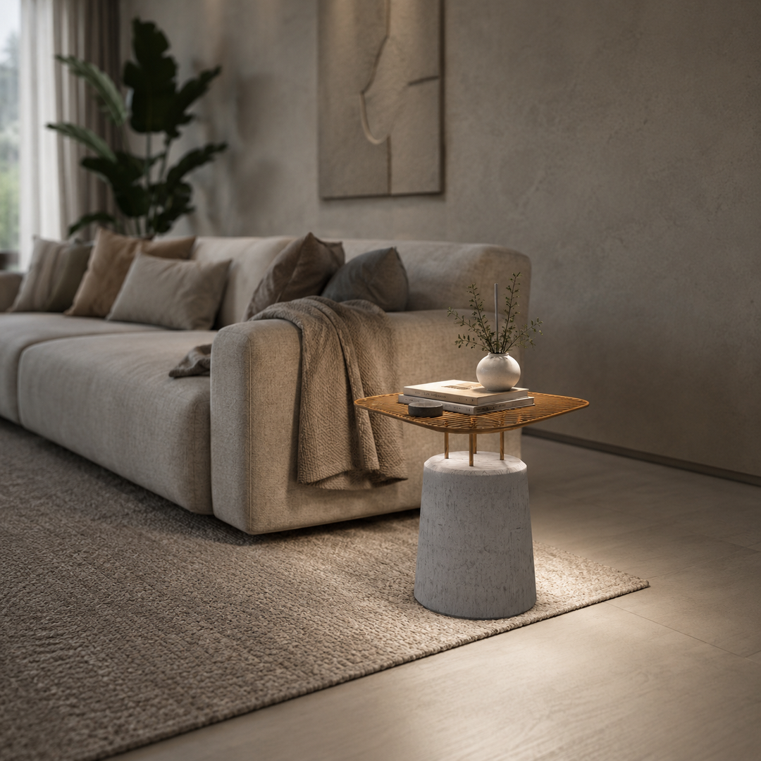 Weave End Table
