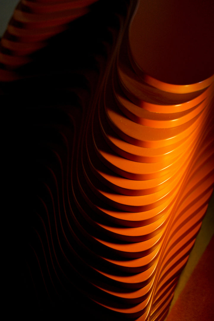 The Ember Wave Bench