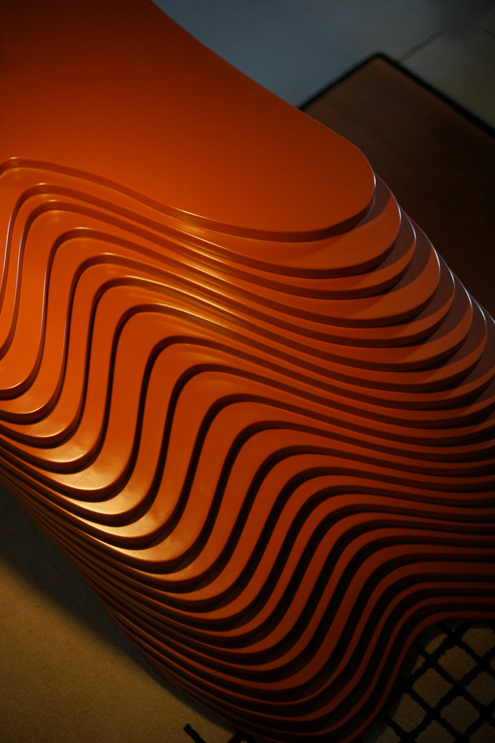 The Ember Wave Bench