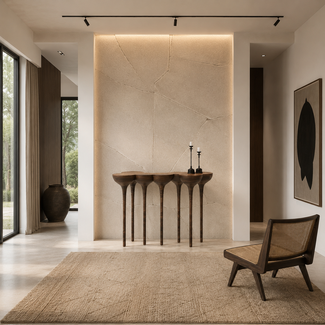 NESTRA Sculptural Console Table