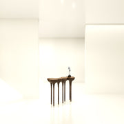 NESTRA Sculptural Console Table