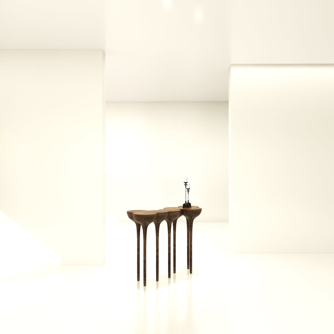 NESTRA Sculptural Console Table