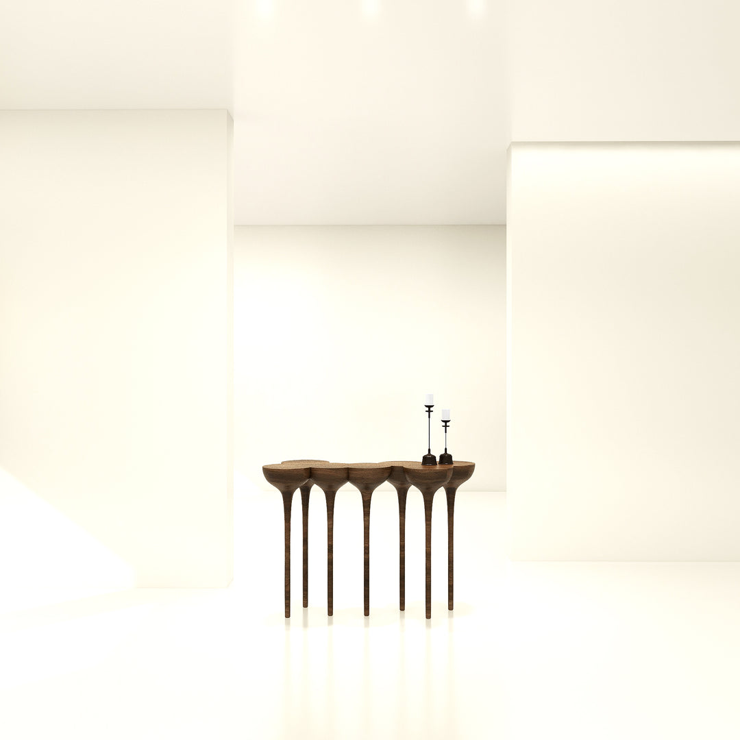 NESTRA Sculptural Console Table
