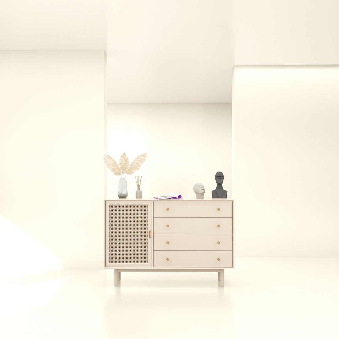 CANEVA Soft-Modern Console Table