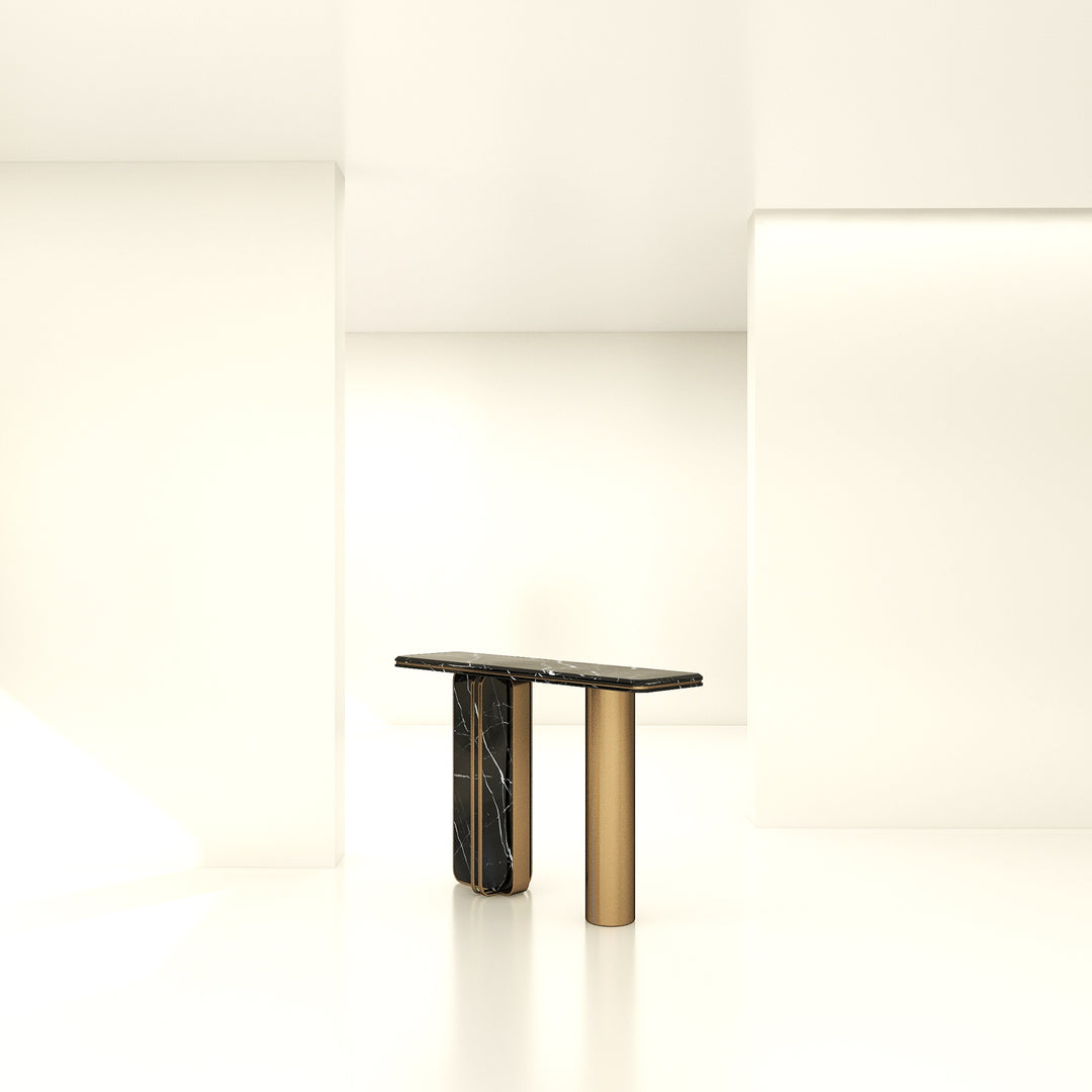 Obelisk Noir Console Table
