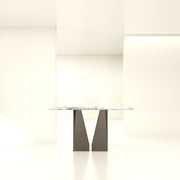 V-Form Marble Console